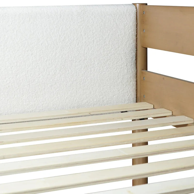 Letto a soppalco singolo con scrivania