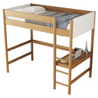 Letto a soppalco singolo con scrivania