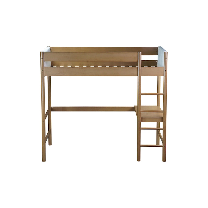 Letto a soppalco singolo con scrivania