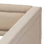 Contemporary Fabric Daybed with Trundle by Baxton Studio