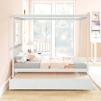 Letto matrimoniale con letto estraibile singolo