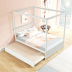 Letto matrimoniale con letto estraibile singolo