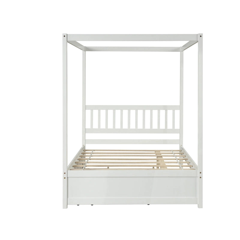 Letto matrimoniale con letto estraibile singolo