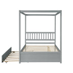 Letto matrimoniale con letto estraibile singolo