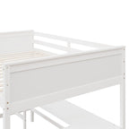 Letto a soppalco full-size con mensole e scrivania integrata, struttura in metallo, design salvaspazio