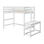 Letto a soppalco alto singolo