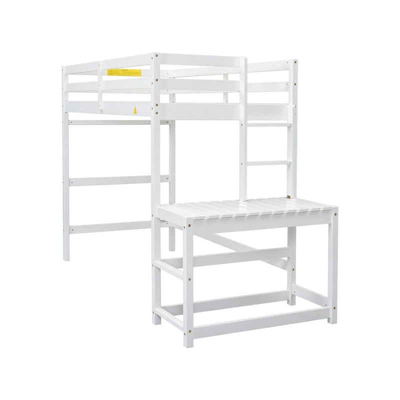 Letto a soppalco alto singolo