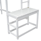 Letto a soppalco alto singolo