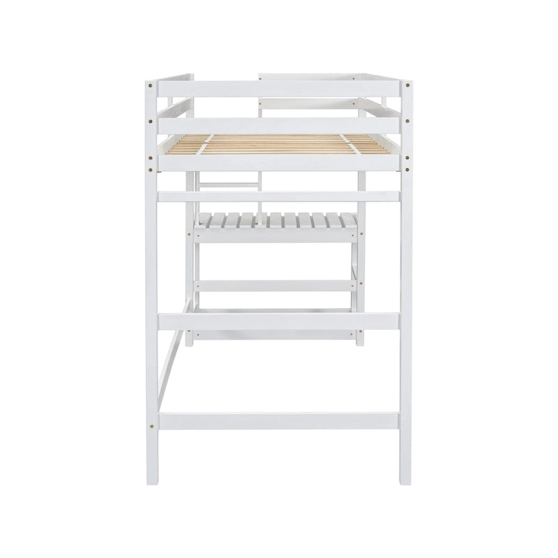 Letto a soppalco alto singolo