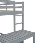 Letto a soppalco alto singolo