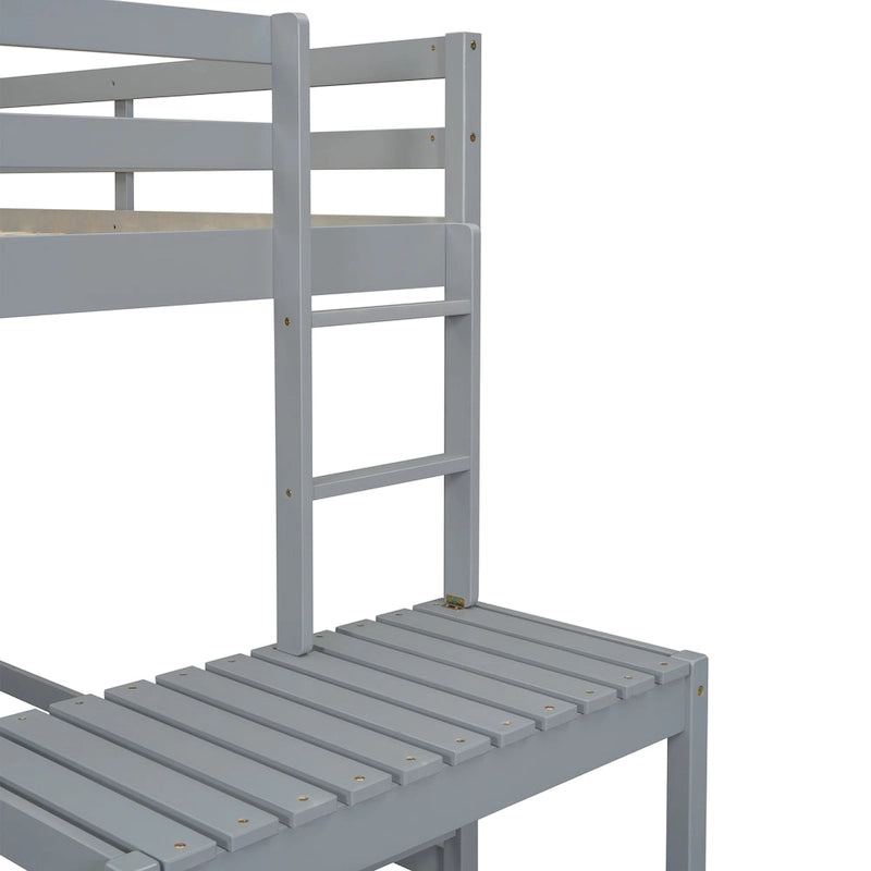 Letto a soppalco alto singolo