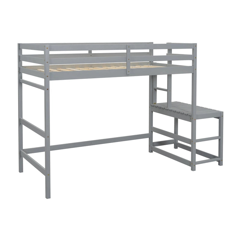 Letto a soppalco alto singolo
