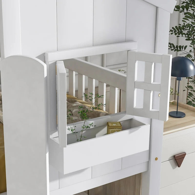 vinci il letto a castello Twin House con tetto