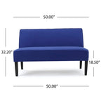 Causeuse en tissu Dejon de Christopher Knight Home